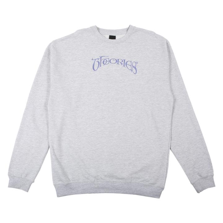 THEORIES CREWNECK SWEATER SECRETUM ASH