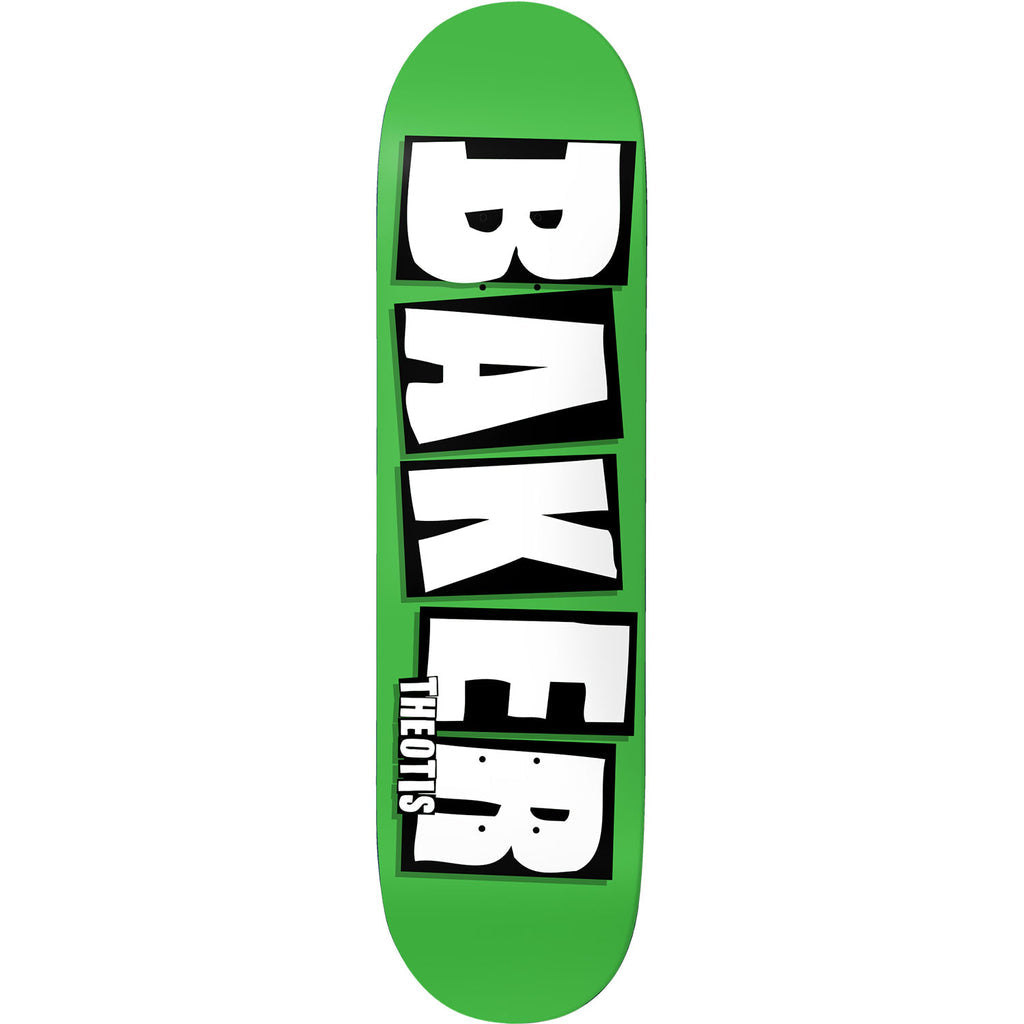 BAKER DECK - THEOTIS BRAND NAME NEON DIP GREEN (8.125")