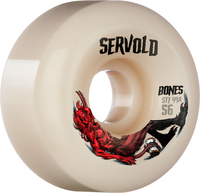 BONES WHEELS DAKOTA SERVOLD TRAPPED V6 WIDE CUT STF (54MM/56MM) - The Drive Skateshop