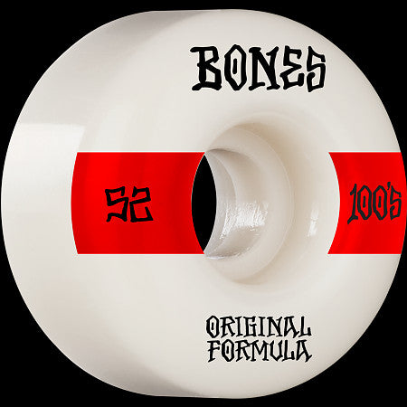 BONES 100'S WHEELS #14 100A (52MM/53MM) - The Drive Skateshop