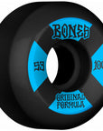 BONES 100'S BLACK OG FORMULA WHEELS 100A (52MM/53MM/55MM) - The Drive Skateshop