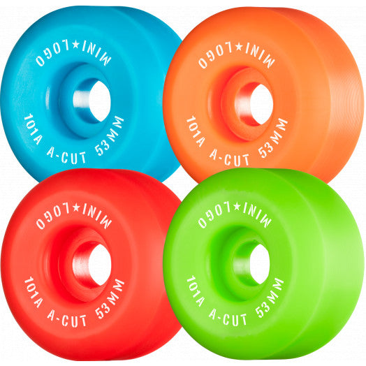 MINI LOGO WHEELS A-CUT MULTI 101A (52MM)