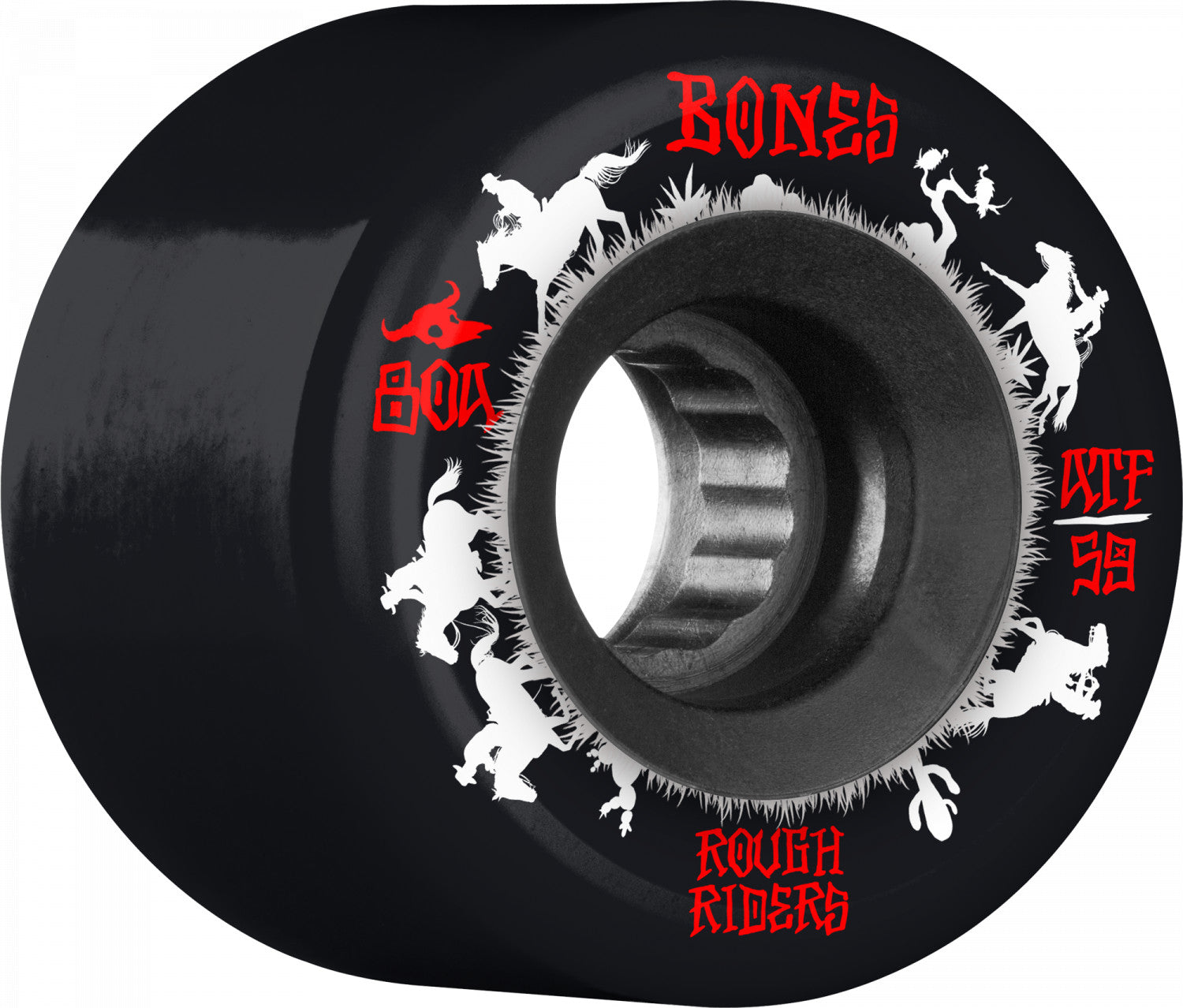BONES ATF ROUGH RIDER WRANGLER CRUISER WHEELS (56MM) - The Drive Skateshop