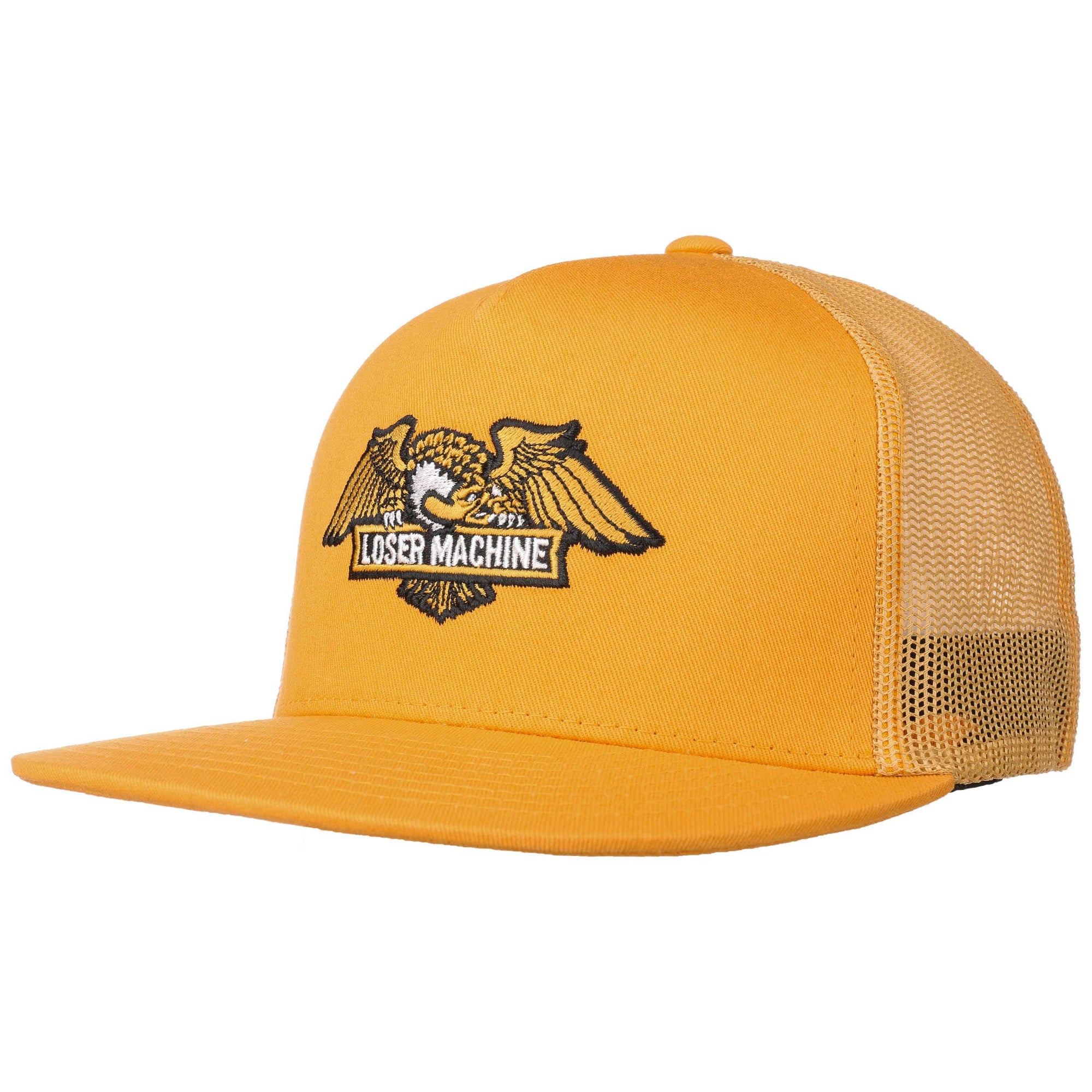LOSER WINGS TRUCKER HAT GOLD - The Drive Skateshop