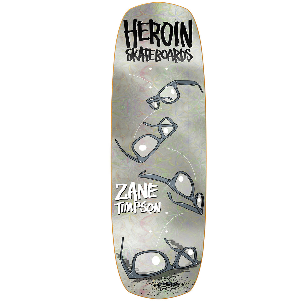 HEROIN DECK ZANE TIMPSON GLASSES HOLOGRAPHIC (9")