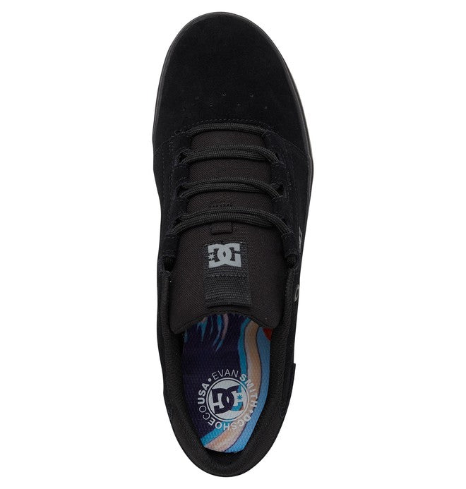 DC SHOES EVAN SMITH HYDE BLACK/BLACK – The Drive Skateboard Shop