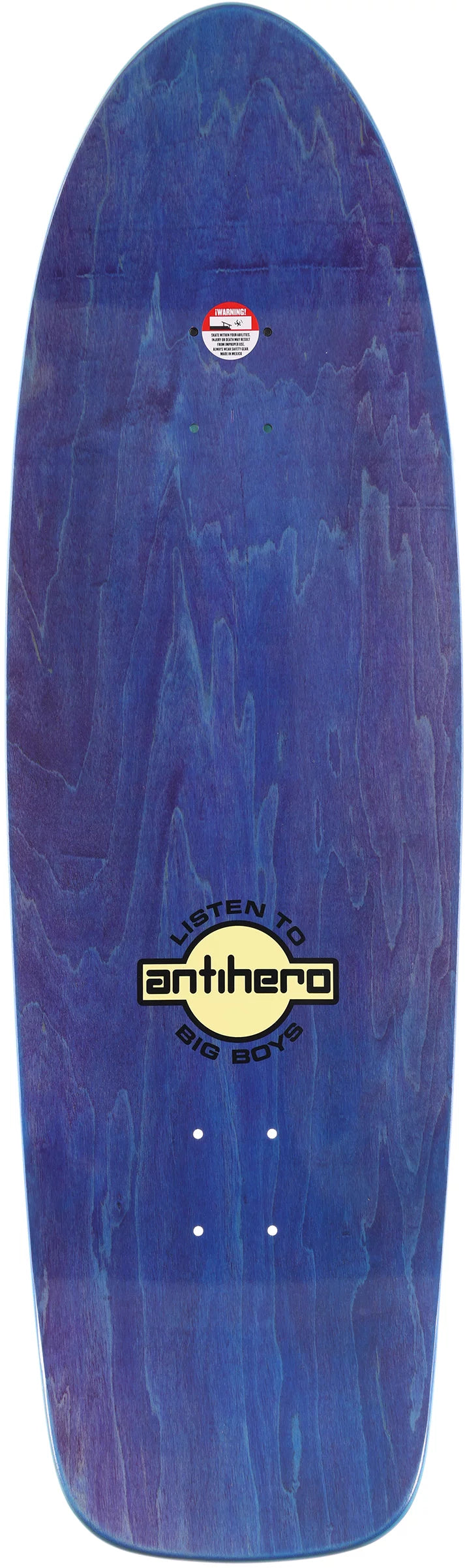 ANTIHERO DECK RANEY BIG BORD BLUE (10.125&quot;) - The Drive Skateshop