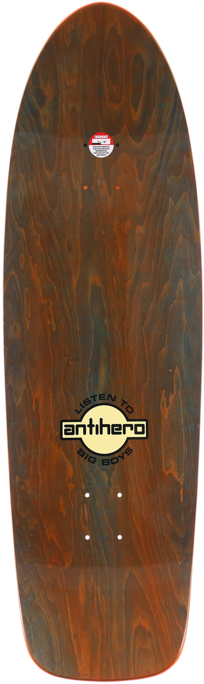 ANTIHERO DECK RANEY BIG BORD ORANGE (10.125") - The Drive Skateshop