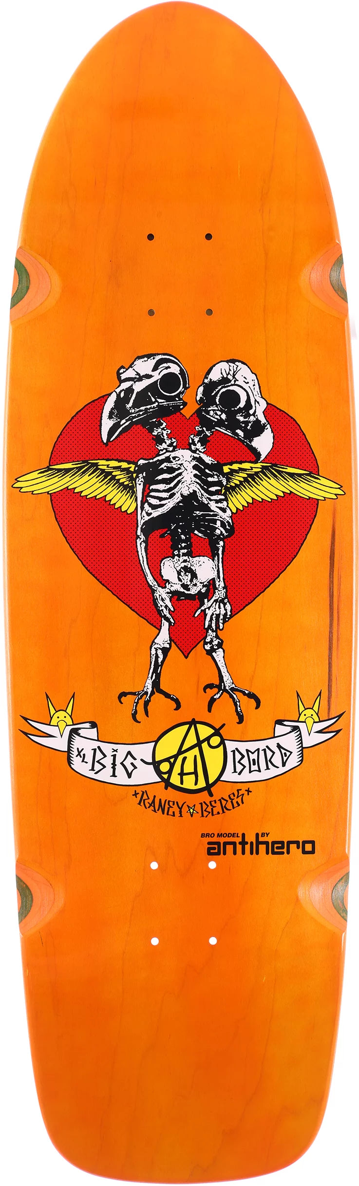 ANTIHERO DECK RANEY BIG BORD ORANGE (10.125