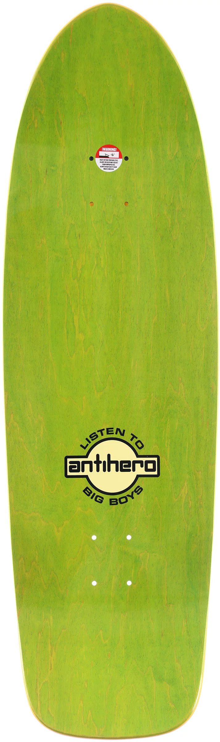 ANTIHERO DECK RANEY BIG BORD YELLOW (10.125") - The Drive Skateshop