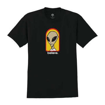 ALIEN WORKSHOP BELIEVE SHIRT BLACK The Drive Skateshop