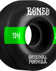 BONES 100'S BLACK OG FORMULA WHEELS 100A (52MM/53MM/54MM) - The Drive Skateshop