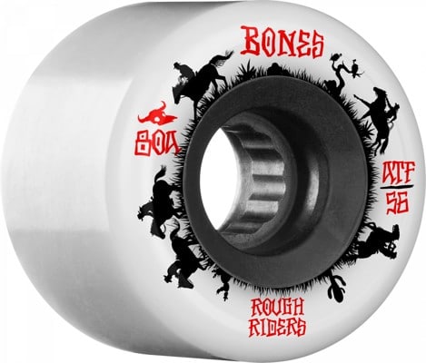 BONES ATF ROUGH RIDER WRANGLER CRUISER WHEELS (59MM) - The Drive Skateshop
