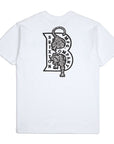 BRIXTON T-SHIRT CRAWLER WHITE - The Drive Skateshop