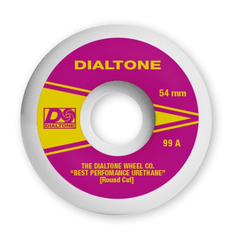 DIAL TONE WHEELS - ATLANTIC ROUND CUT (54MM) - The Drive Skateshop