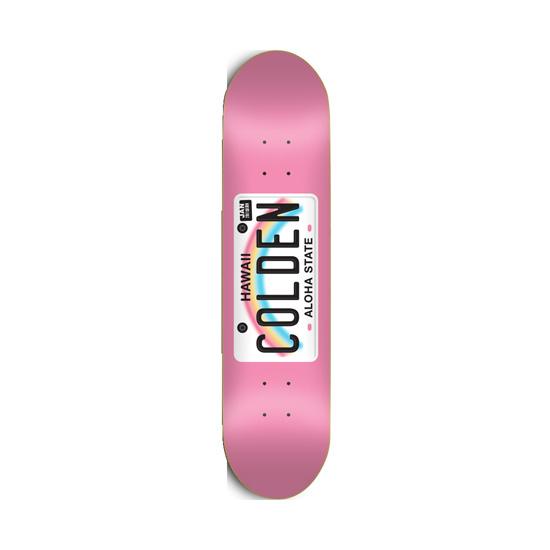 SKATE MENTAL COLDEN LICENCE PLATE (8