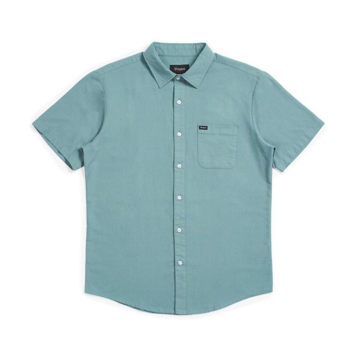 CHARTER OXFORD S/S WOVEN JADE - The Drive Skateshop