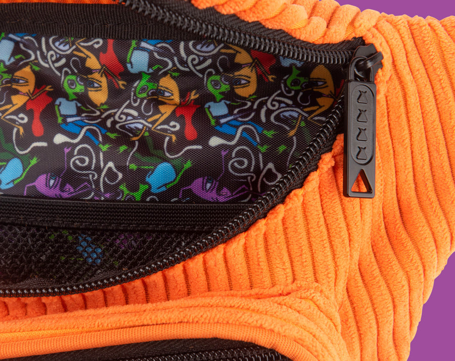 BUMBAG TOY MACHINE DELUXE HIP PACK - ORANGE - The Drive Skateshop