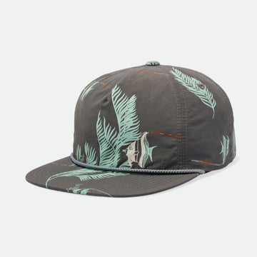 BRIXTON HENSHAW MP SNAPBACK ALOHA BLACK - The Drive Skateshop