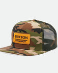 BRIXTON PALMER PROPER MP MESH CAP CAMO SURPLUS - The Drive Skateshop