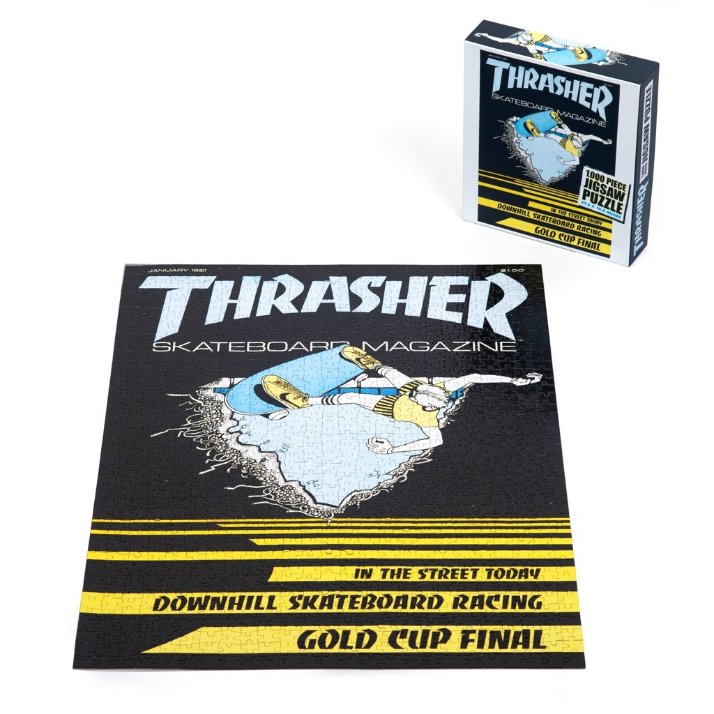 THRASHER &quot;FIRST COVER&quot; 1000 PIECE JIGSAW PUZZLE - The Drive Skateshop