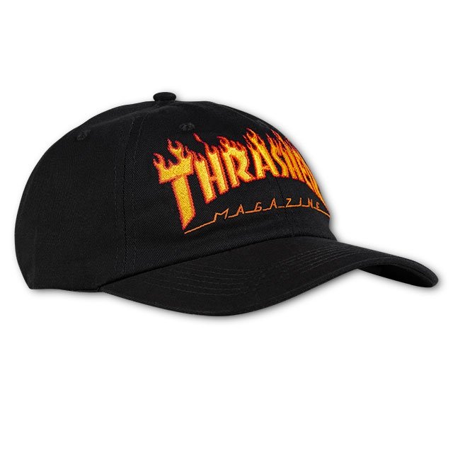 THRASHER FLAME OLD TIMER HAT - The Drive Skateshop