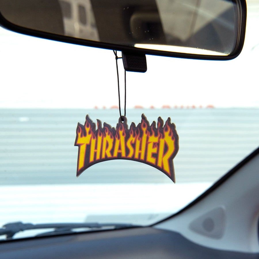 THRASHER FLAME AIR FRESHENER - The Drive Skateshop