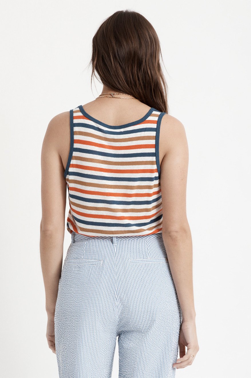 BRIXTON HILT TANK OFF WHITE - The Drive Skateshop