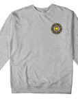 SPITFIRE GONZ FLOWER SWIRL CREWNECK GREY HEATHER