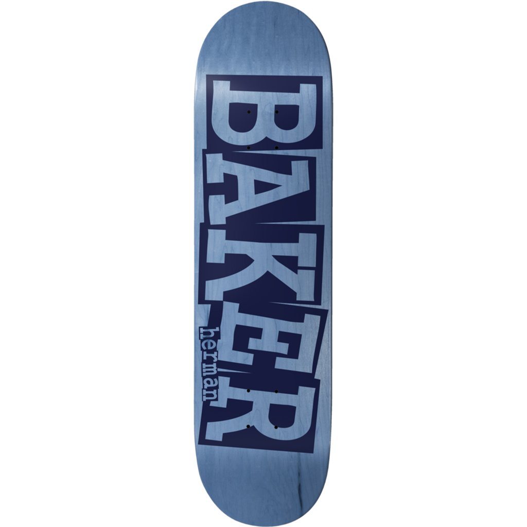BAKER DECK - HERMAN RIBBON BLUE VENEER (8.25")