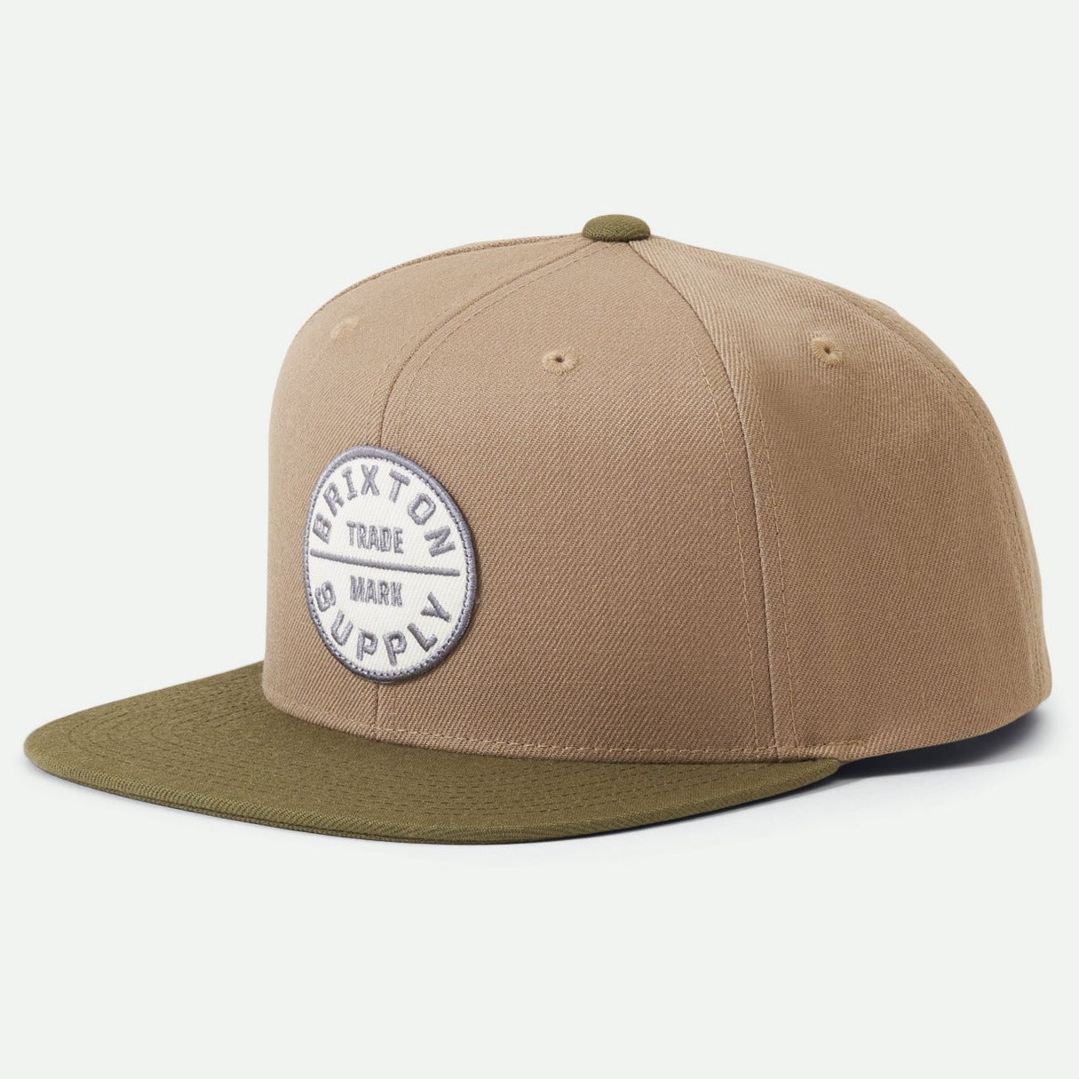 BRIXTON SNAPBACK OATH 3 - MERMAID/MILITARY OLIVE 