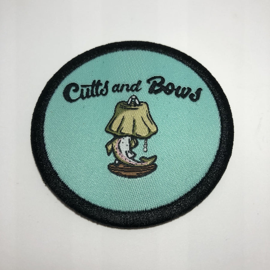 CUTTS AND BOWS HASLAM TROUT LAMP PATCH - The Drive Skateshop