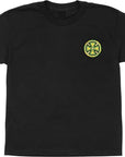 INDEPENDENT T-SHIRT STAINED GLASS BLACK - The Drive Skateshop