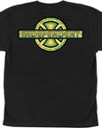 INDEPENDENT T-SHIRT STAINED GLASS BLACK - The Drive Skateshop