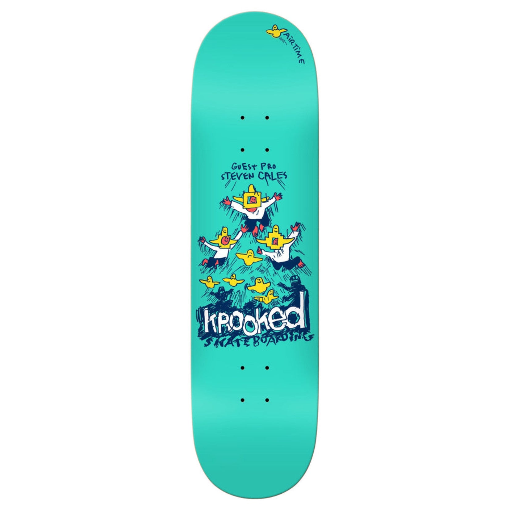 KROOKED DECK STEVEN CALES GUEST (8.38") - The Drive Skateshop