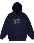 MAGENTA DESERT HOODY DARK NAVY