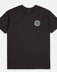 BRIXTON T-SHIRT RAGE WASHED BLACK
