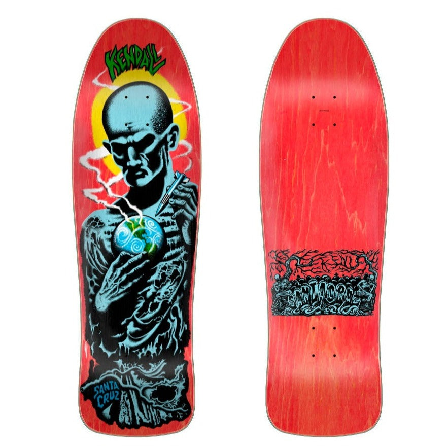 SANTA CRUZ DECK - KENDAL ATOMIC MAN RE-ISSUE (9.75