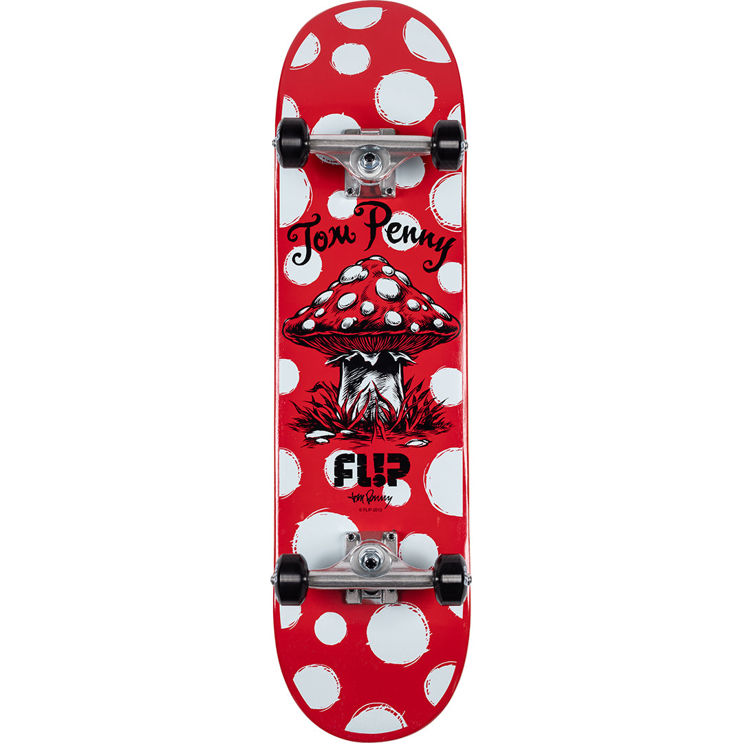 FLIP COMPLETE PENNY DOTS RED (8.13&quot; X 32&quot;) - The Drive Skateshop