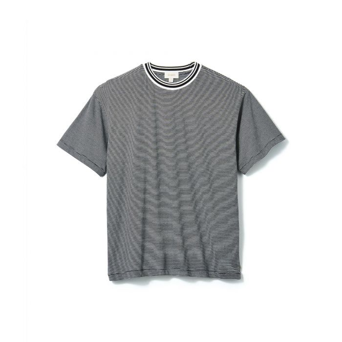 BRIXTON MONTGOMERY TEE - BLACK - 100% COTTON - The Drive Skateshop