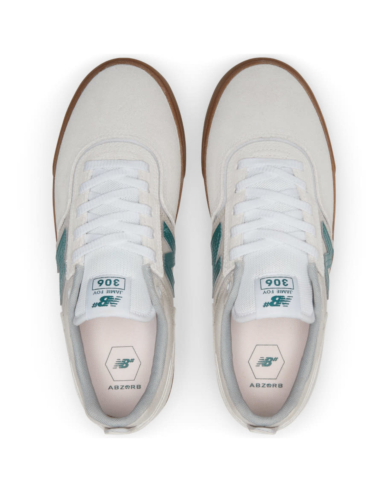 NEW BALANCE 306 CREAM/TEAL/GUM - The Drive Skateshop