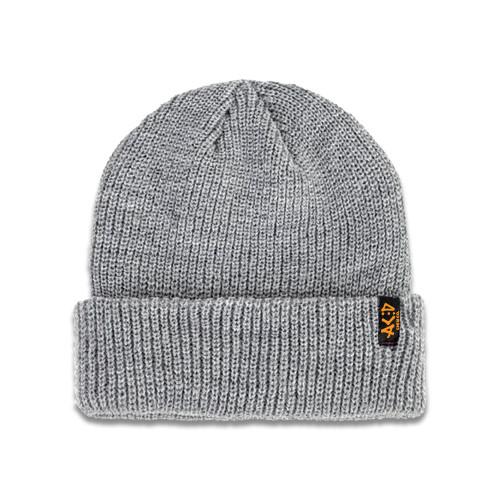 ACID CHEMCIAL TAG BEANIE GREY - The Drive Skateshop