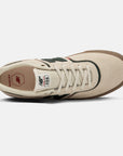NEW BALANCE JAMIE FOY 306 CREAM/DARK GREEN - The Drive Skateshop