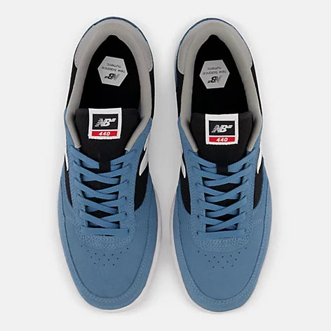 NEW BALANCE 440 - BLUE/BLACK - The Drive Skateshop