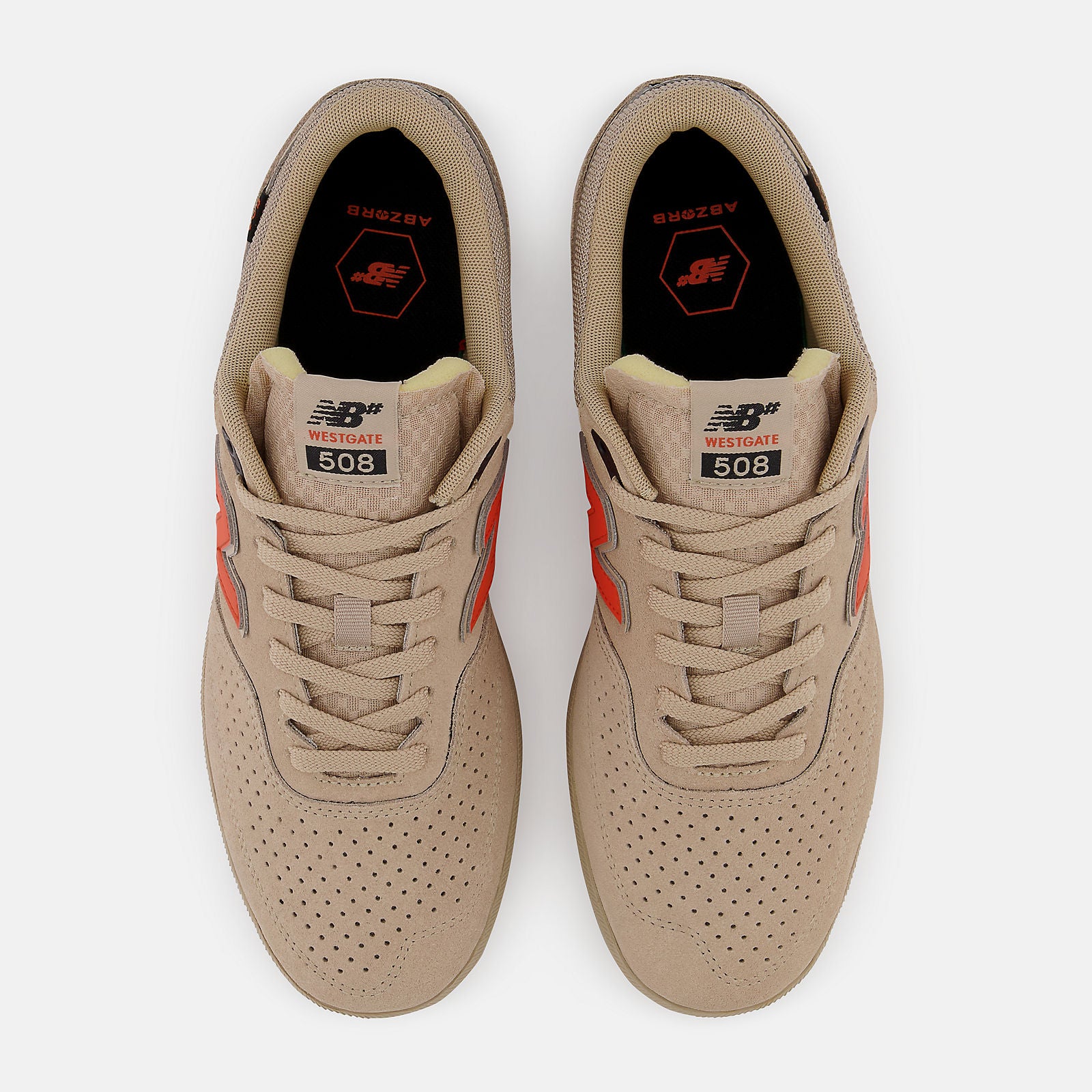 NEW BALANCE WESTGATE 508 TAN/ORANGE - The Drive Skateshop