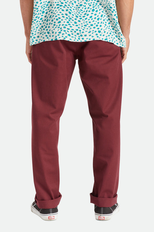 BRIXTON CHOICE CHINO RELAXED PANT MAHOGANY – The Drive Skateboard Shop