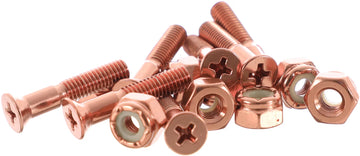 PIG HARDWARE SET - BOLTS ANODIZED COPPER 1