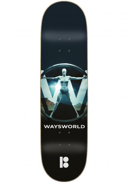 PLAN B WAY WAYSWORLD DECK (8.25") - The Drive Skateshop