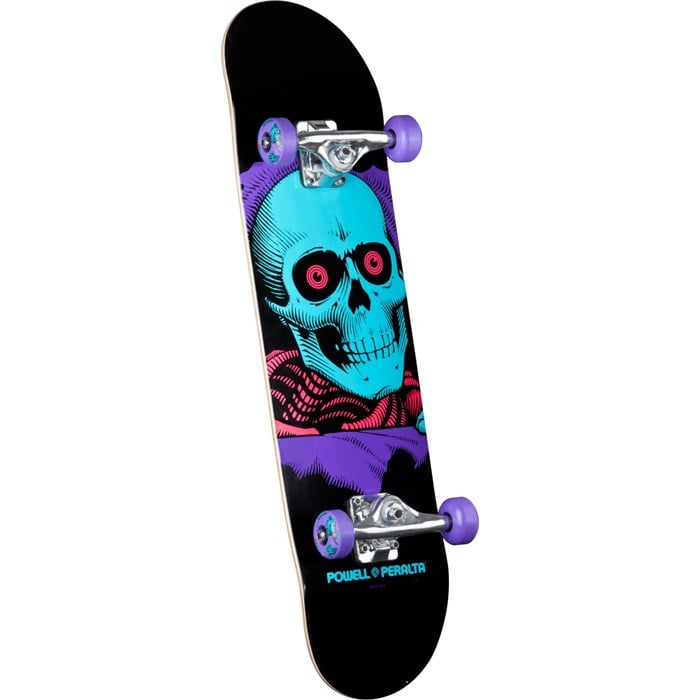 POWELL PERALTA RIPPER COMPLETE BLACK PURPLE (8")