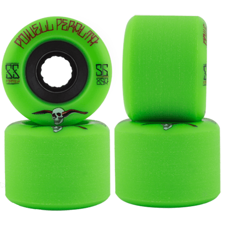 POWELL-PERALTA WHEELS G-SLIDES CRUISER GREEN 85A (56MM/59MM) - The Drive Skateshop